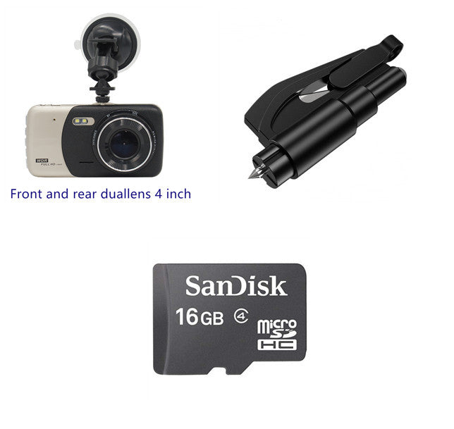 4-Inch L55 HD Dual Lens Dash Cam