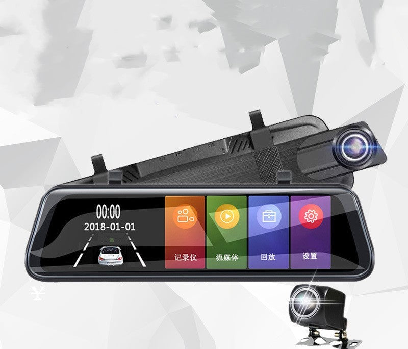 HD Streaming Dashcam For Rearview Mirror